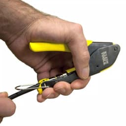 Klein Tools 4-Piece Complete Coax Installation Set with Compression Crimper and Multi-Cable Cutter thumbnail 2