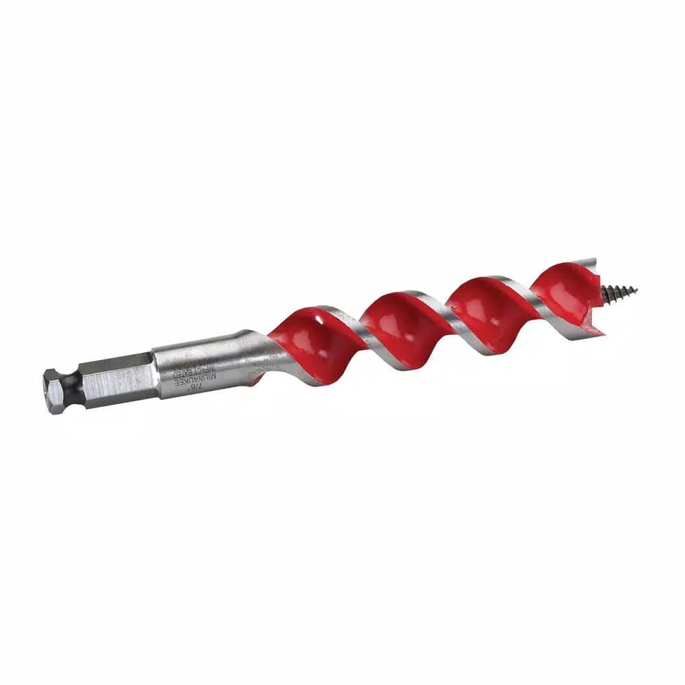 Milwaukee 4-Piece 6-1/2 in. Spur Auger Bit Set with Hex Shank