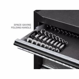 TEKTON 8-Tool Store-and-Go Stubby Wrench Keeper, Low Profile Toolbox Organizer, Black thumbnail 5