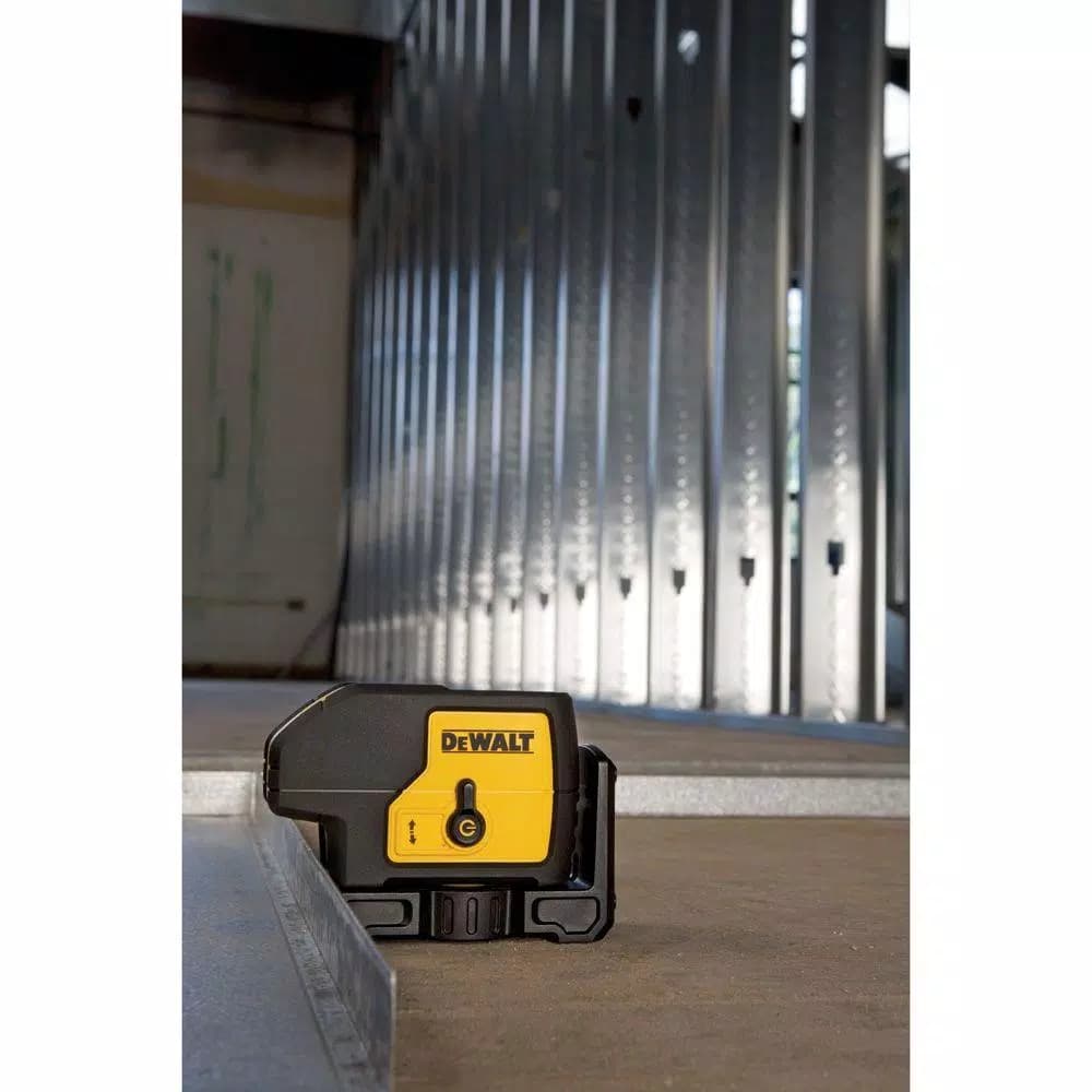 DEWALT DW083K 3-Beam Red Self-Leveling Laser Level, 100 ft. Range