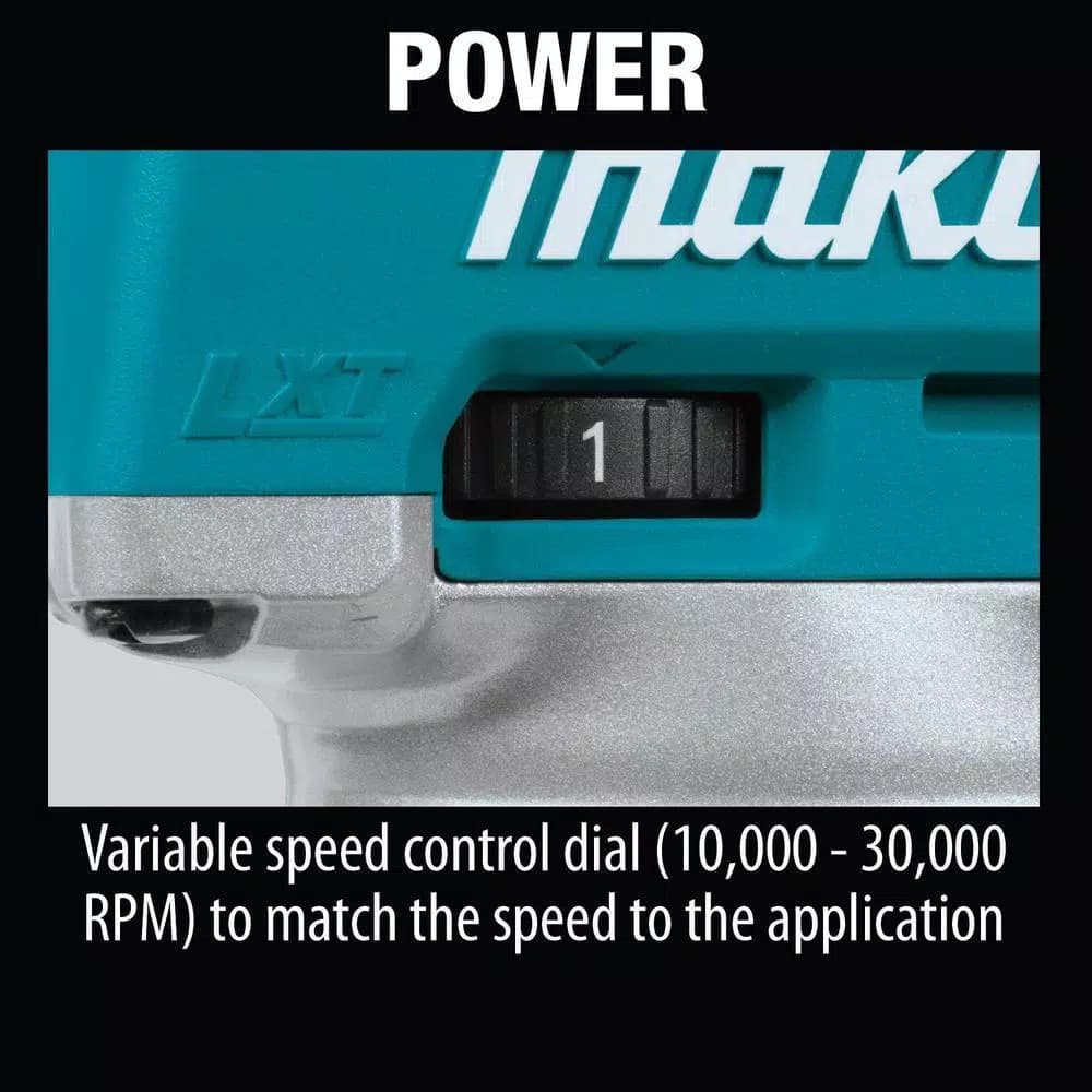 Makita 18V LXT Lithium-Ion 4.0 Ah Battery & Rapid Optimum Charger Starter Pack with Bonus Brushless Compact Router