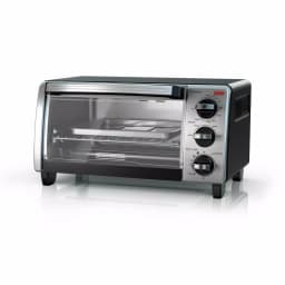 BLACK+DECKER 4-Slice Stainless Steel Convection Toaster Oven with EvenToast Technology thumbnail 2