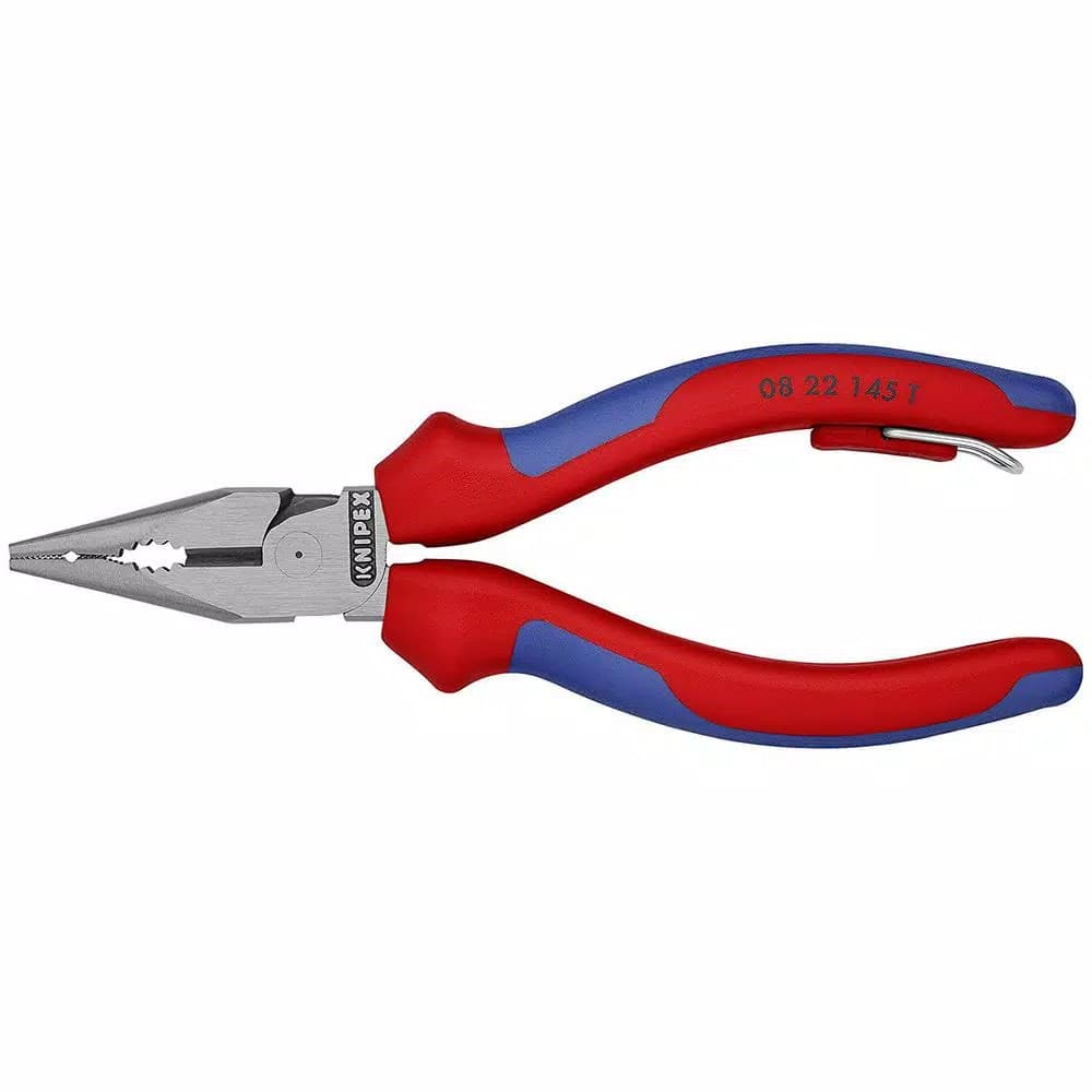 KNIPEX 5-3/4 in. Needle-Nose Combination Pliers with Tether Attachment