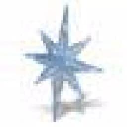 National Tree Company 42 in. Ice Crystal Bethlehem Star with 96 Warm White LED Lights thumbnail 2