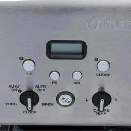 Cuisinart COFFEE PLUS 12-Cup Black Drip Coffee Maker with Programmable Timer and Hot Water System thumbnail 3