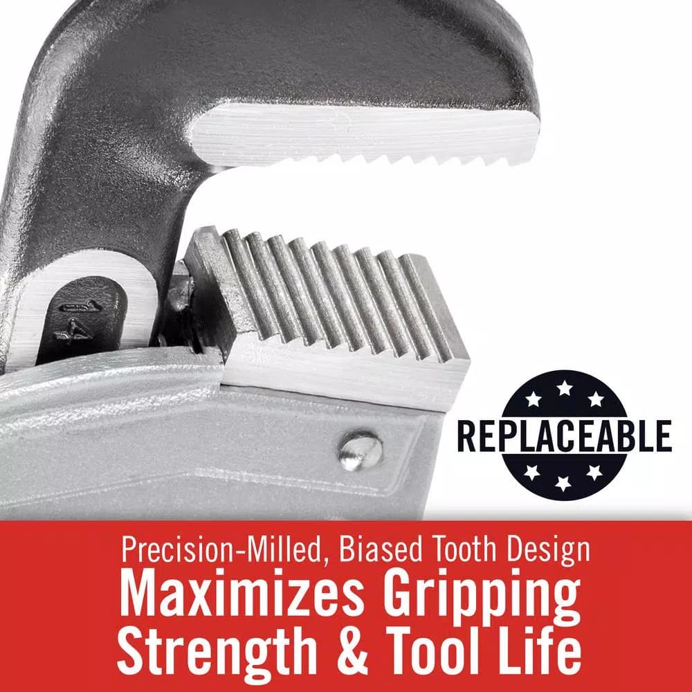 RIDGID 814 14 in. Aluminum Straight Pipe Wrench