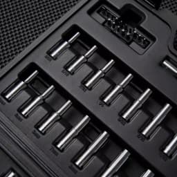 Stanley 85-Piece 1/4 in. and 3/8 in. Socket Set, SAE and Metric thumbnail 5