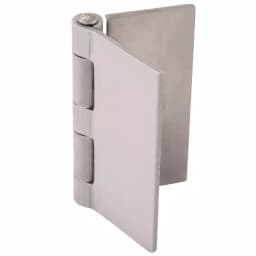 Hardware Essentials 4 in. Plain Steel Weldable Surface Hinge, Square Corner, Fixed Pin (5-Pack) thumbnail 3