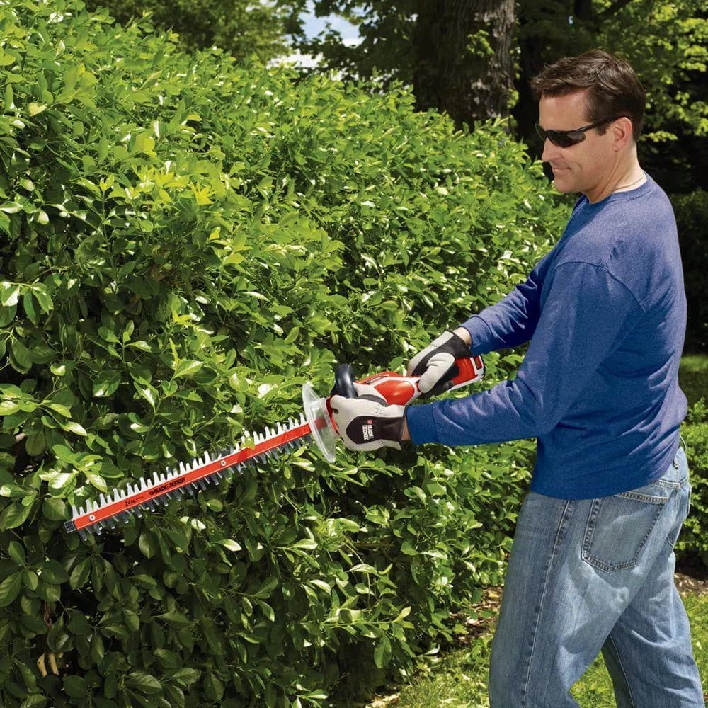 BLACK+DECKER 24 in. 40V MAX Cordless Lithium-Ion Hedge Trimmer, Tool Only