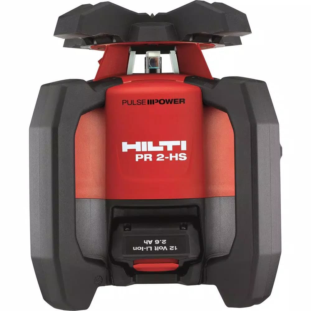 Hilti PR 2-HS Rotating Laser Level Kit with 2.6 Ah Lithium-Ion Battery and Charger