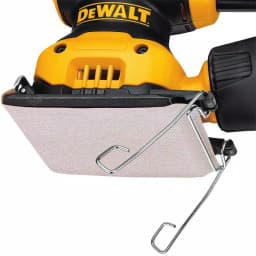 DEWALT DWE6411K 1/4 Sheet Palm Grip Corded Finishing Sander Kit with Contractor Bag thumbnail 10