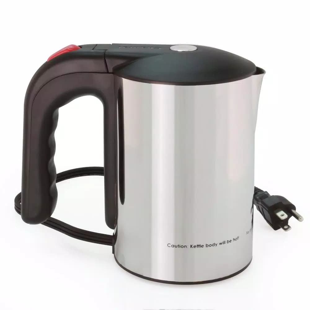 Chantal Colbie Ekettle 2.5-Cup Stainless Steel Electric Kettle, 1000W, Polished Stainless Steel