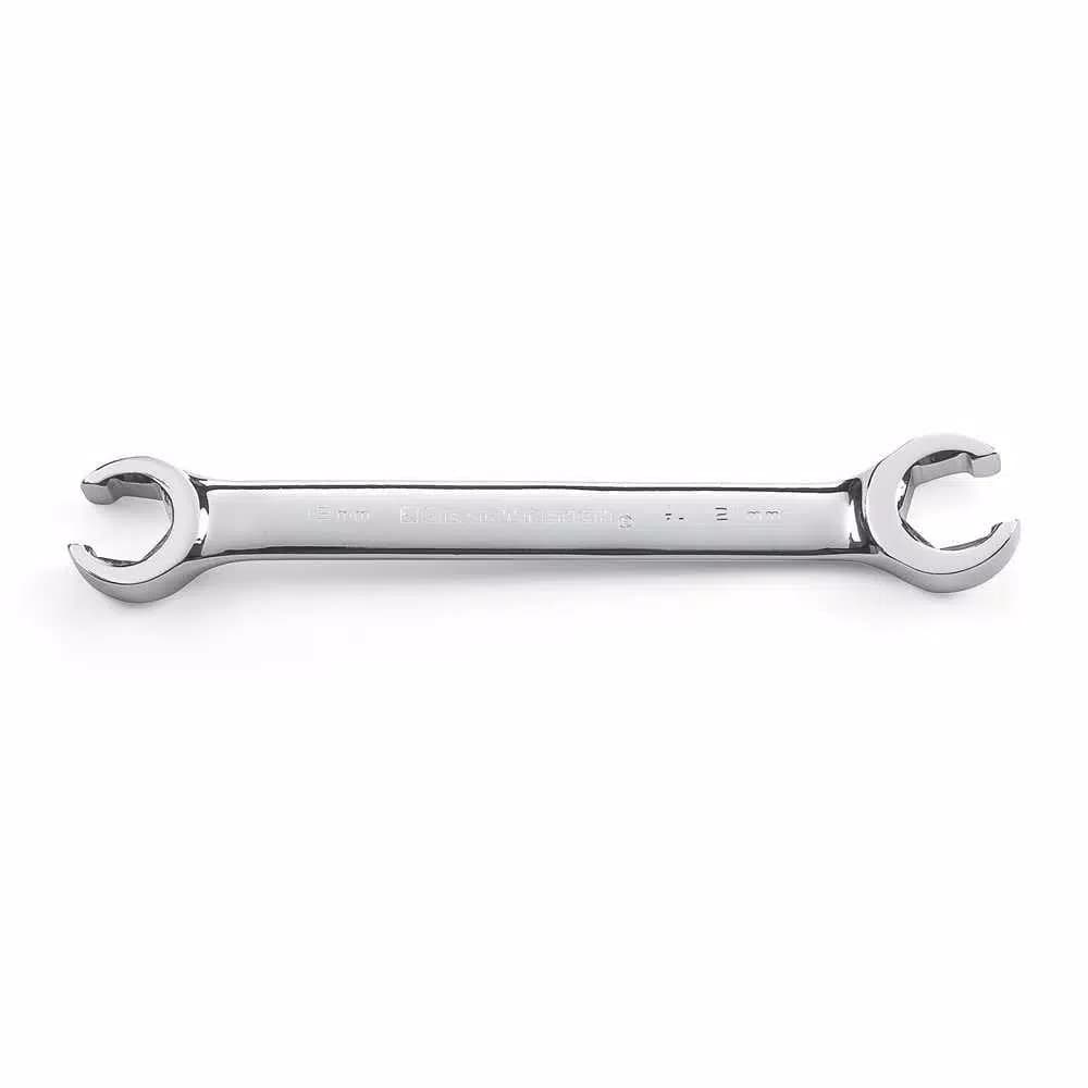 GearWrench 9 mm x 11 mm Flare Nut Wrench, Chrome Finish Alloy Steel