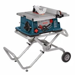 Bosch 4100-10 10 in. Corded Portable Jobsite Table Saw with Gravity-Rise Wheeled Stand thumbnail 1