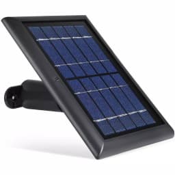 Wasserstein Solar Panel for Ring Spotlight Cam Battery & Ring Stick Up Cam Battery, 13.1ft Cable, Black thumbnail 1
