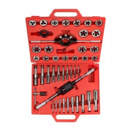 TEKTON 45-Piece Inch Tap and Die Set, SAE Coarse and Fine Sizes thumbnail 1