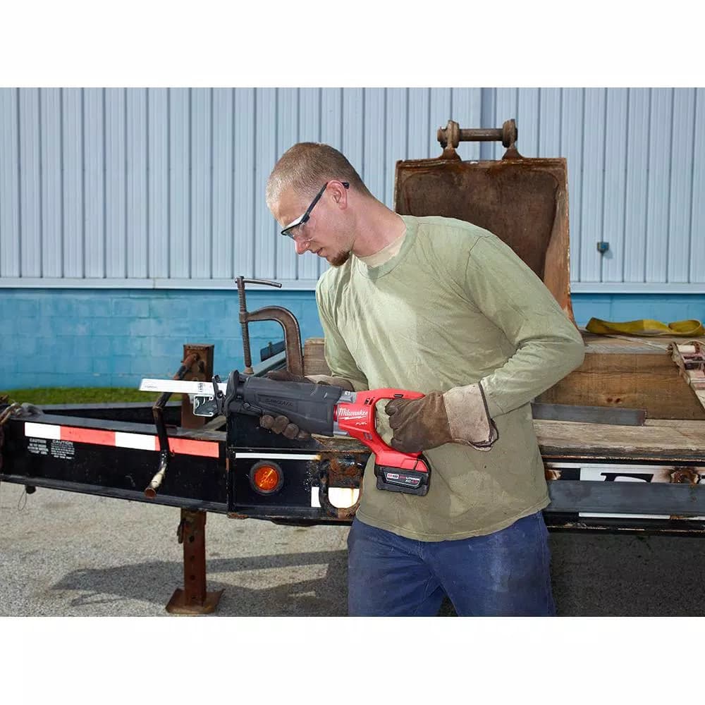 Milwaukee 12 in. 8/12 TPI Multi-Material Reciprocating Saw Blades, 5-Pack