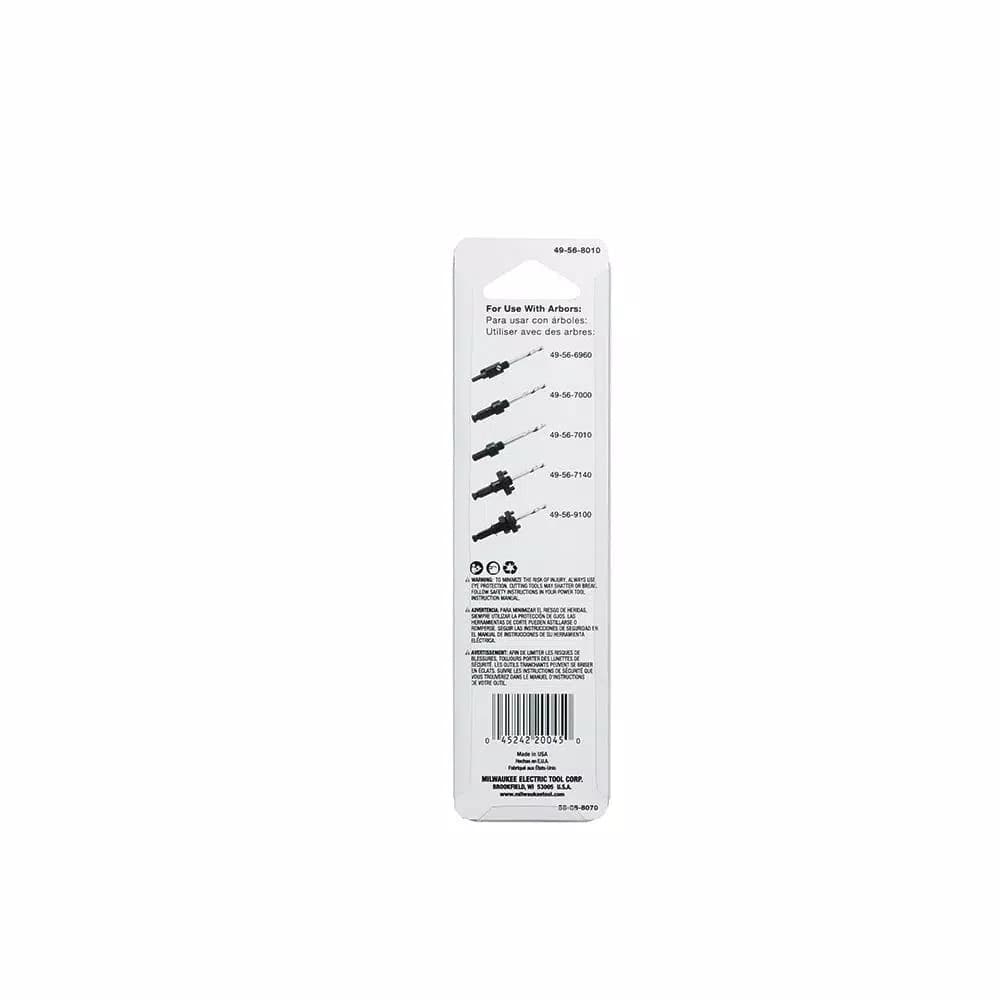 Milwaukee 1/4 in. x 3-1/2 in. High-Speed Steel Pilot Drill Bit for Hole Saw Arbor