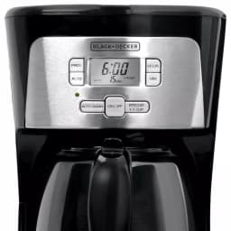 Black+Decker 12-Cup Programmable Thermal Coffee Maker, Stainless Steel Drip Coffee Machine thumbnail 3