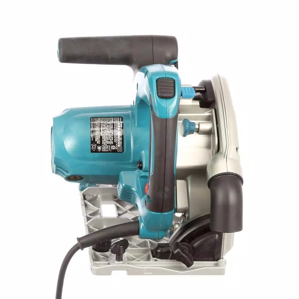 Makita 12 Amp 6-1/2 in. Plunge Circular Saw Bundle with (2) 55 in. Guide Rails and Clamp