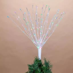 Gerson 22 in. x 15 in. Electric Wire Starburst Color Changing LED Tree Topper thumbnail 2
