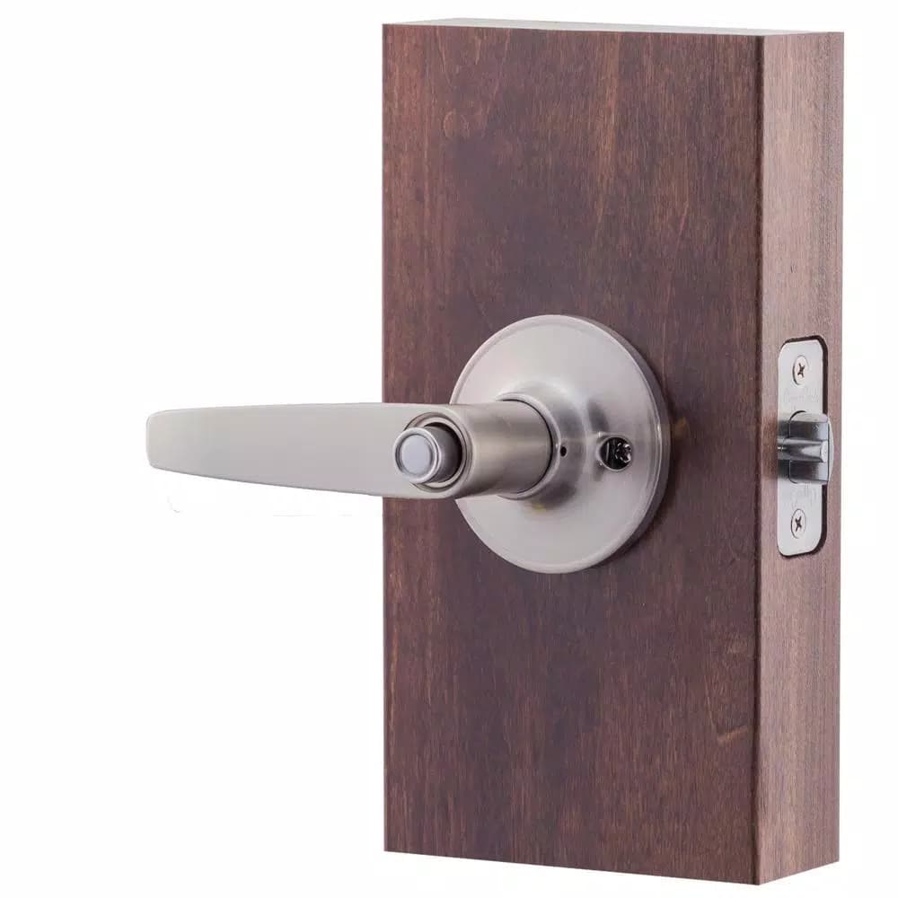 Copper Creek Daley Satin Stainless Keyed Entry Door Lever