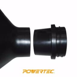 POWERTEC 4 in. Screw End Quick Coupler for Dust Collection Systems thumbnail 2