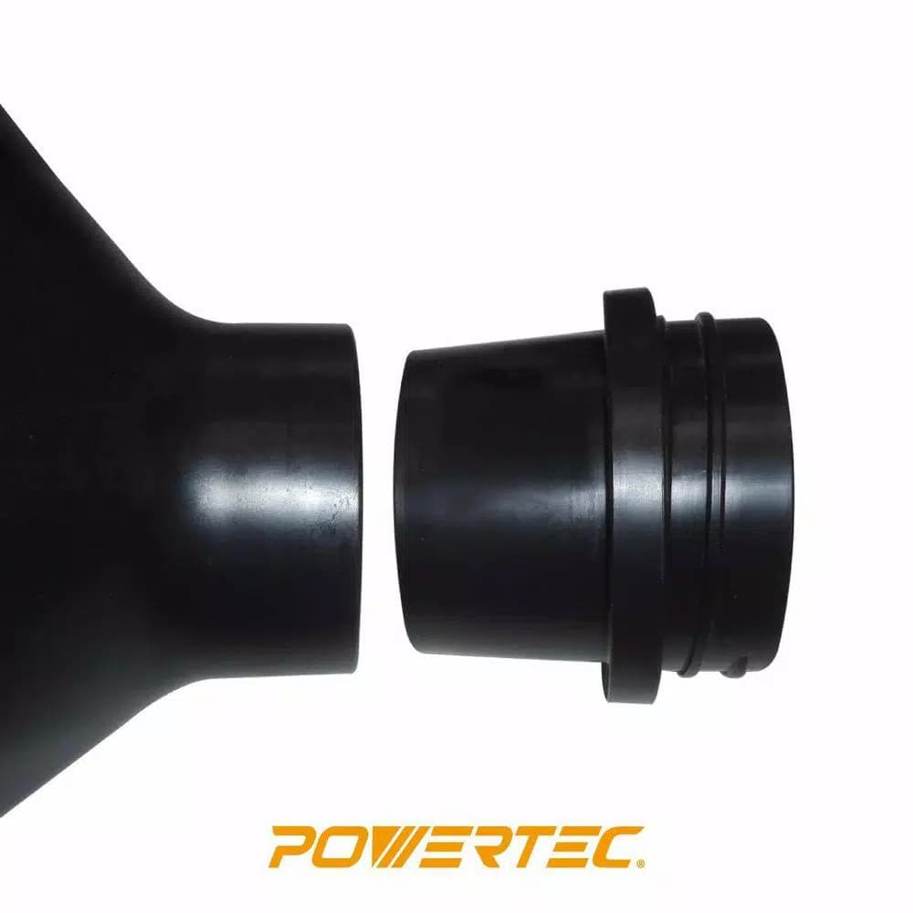 POWERTEC 4 in. Screw End Quick Coupler for Dust Collection Systems