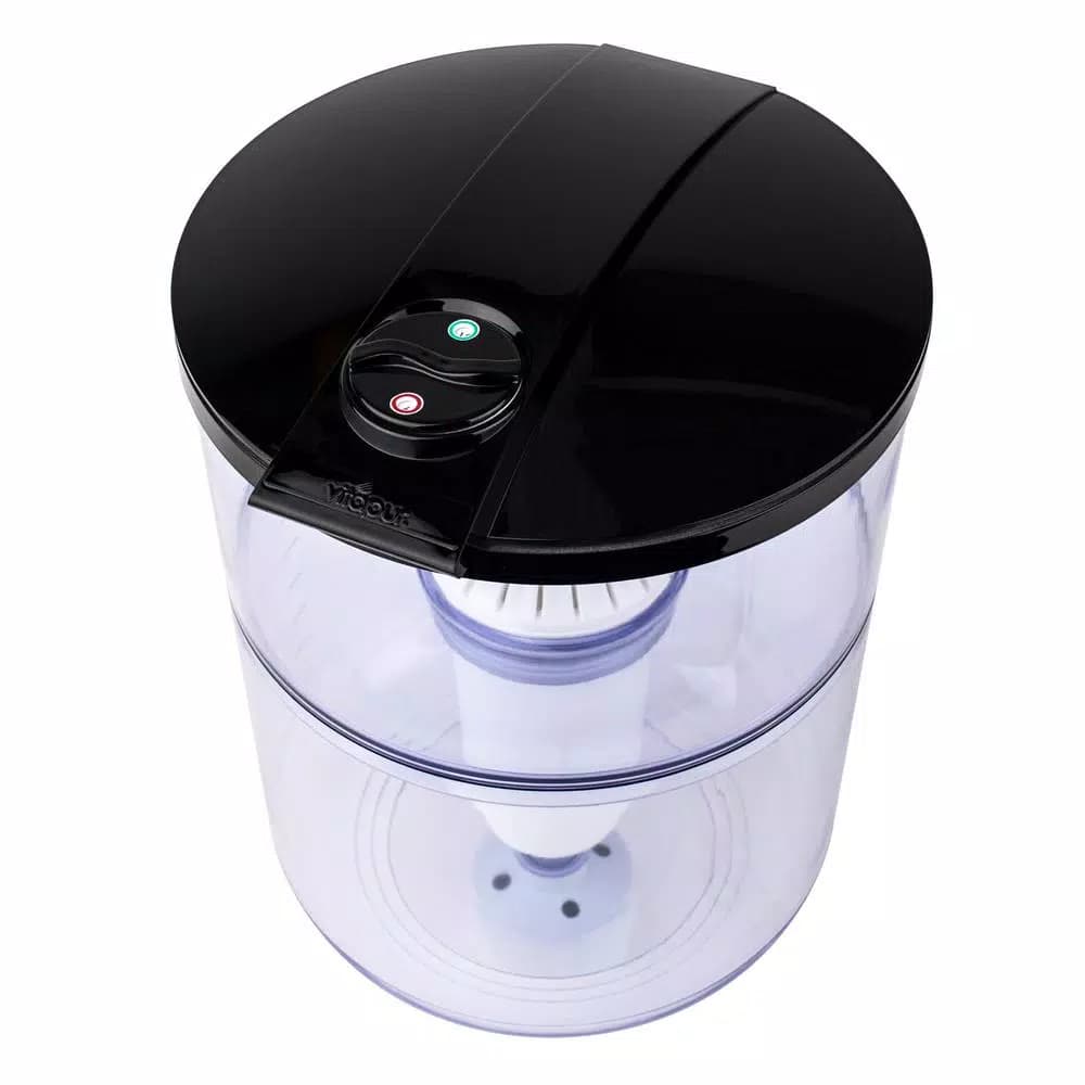 Vitapur Water Filtration System for Top Load Water Coolers and Dispensers - Black