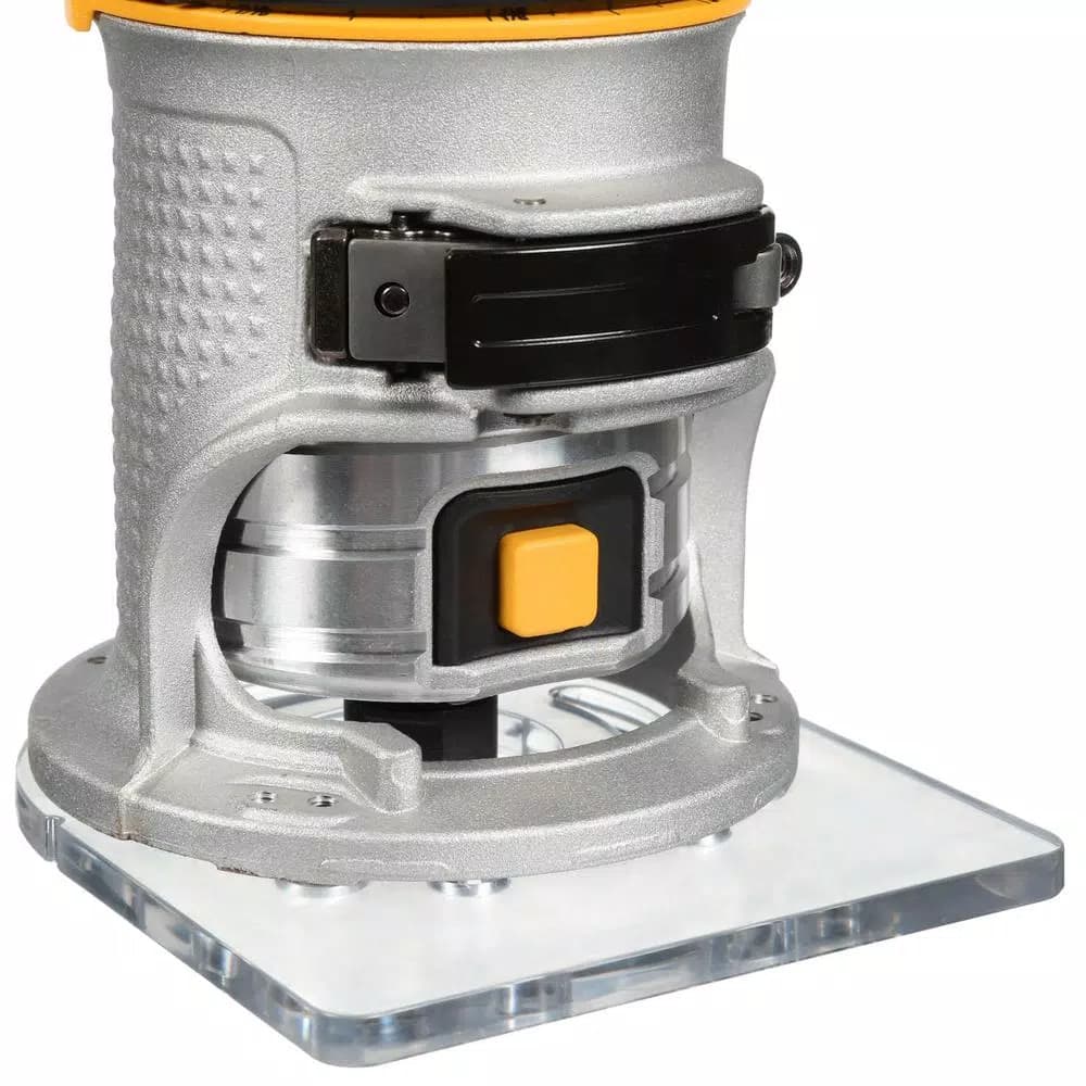 DEWALT 1.25 HP 7 Amp Variable Speed Compact Corded Router with Dual LEDs