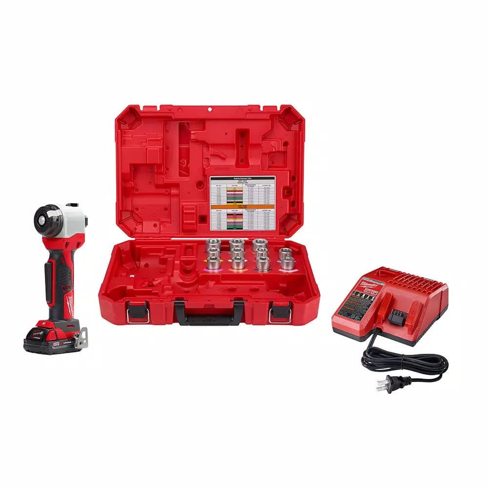 Milwaukee M18 Cordless Cable Stripper Kit for Cu THHN/XHHW Wire, 18V
