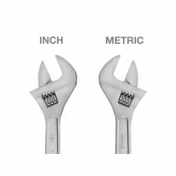 TEKTON 15 in. Adjustable Wrench, Carbon Steel with Satin Chrome Finish thumbnail 3