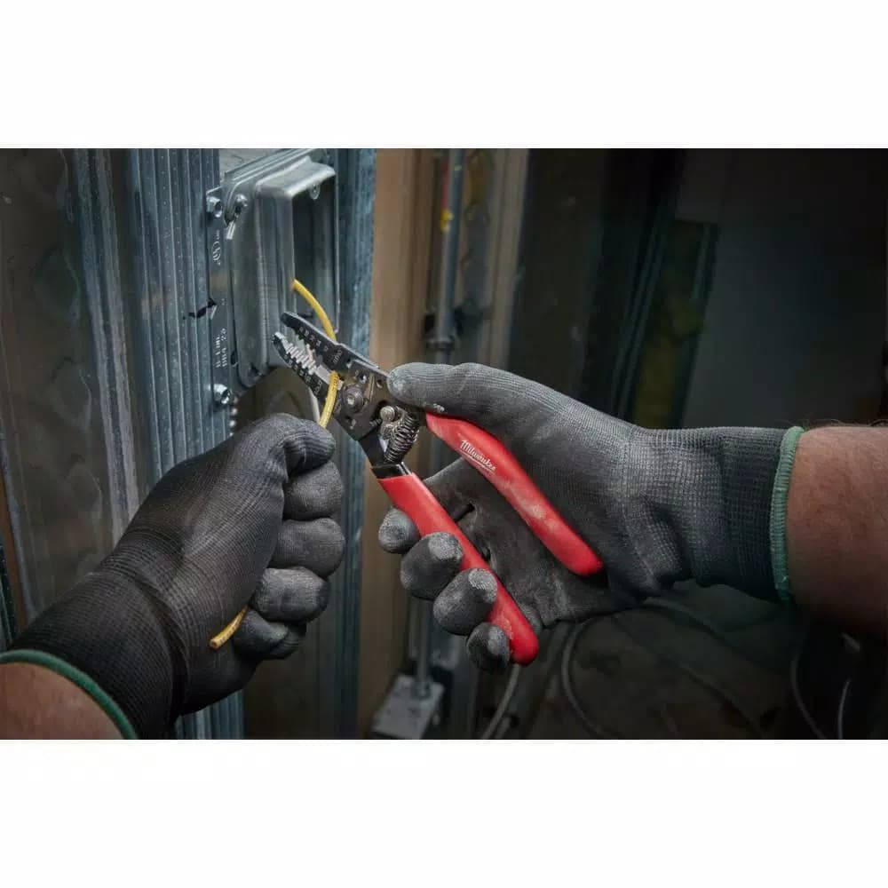 Milwaukee 48-22-6109 7 in. Wire Strippers with Swing-Lock Design