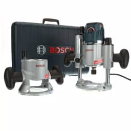 Bosch 15 Amp Corded Variable Speed Combination Plunge and Fixed-Base Router Kit with Hard Case thumbnail 1