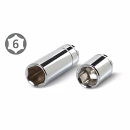 TEKTON 45-Piece 3/8 in. Drive Socket Set, 5/16-3/4 in. and 8-19 mm SAE/Metric thumbnail 4