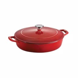 Tramontina 4 Qt. Enameled Cast Iron Braising Pan with Lid thumbnail 3