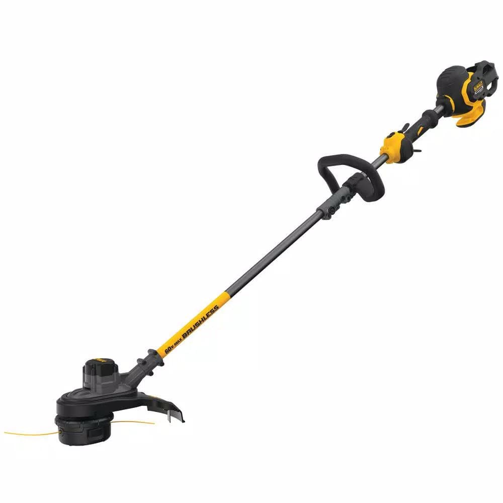 DEWALT 60V MAX Cordless Brushless String Trimmer with (1) 3.0Ah FLEXVOLT Battery