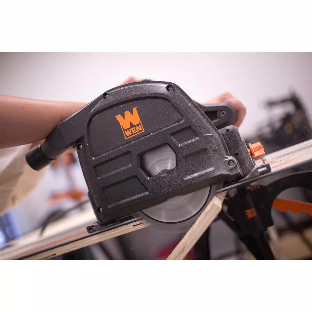 WEN 10 Amp 6.5 in. Plunge Cut Sidewinder Track Saw
