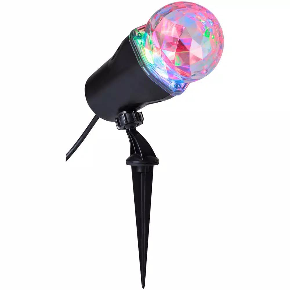 LightShow AppLights Kaleidoscope LED Projection Spot Light - RGB Multi-Color Outdoor Projector