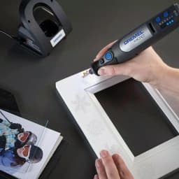 Dremel Micro 8V MAX Variable Speed Cordless Rotary Tool Kit with Docking Station and 18 Accessories thumbnail 8