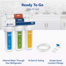 Express Water Refrigerator Connection Kit for Reverse Osmosis Systems, 15 ft. Tubing & Fittings thumbnail 3