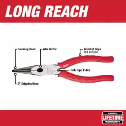 Milwaukee 3-Piece Pliers Kit for Cutting and Fastening thumbnail 5