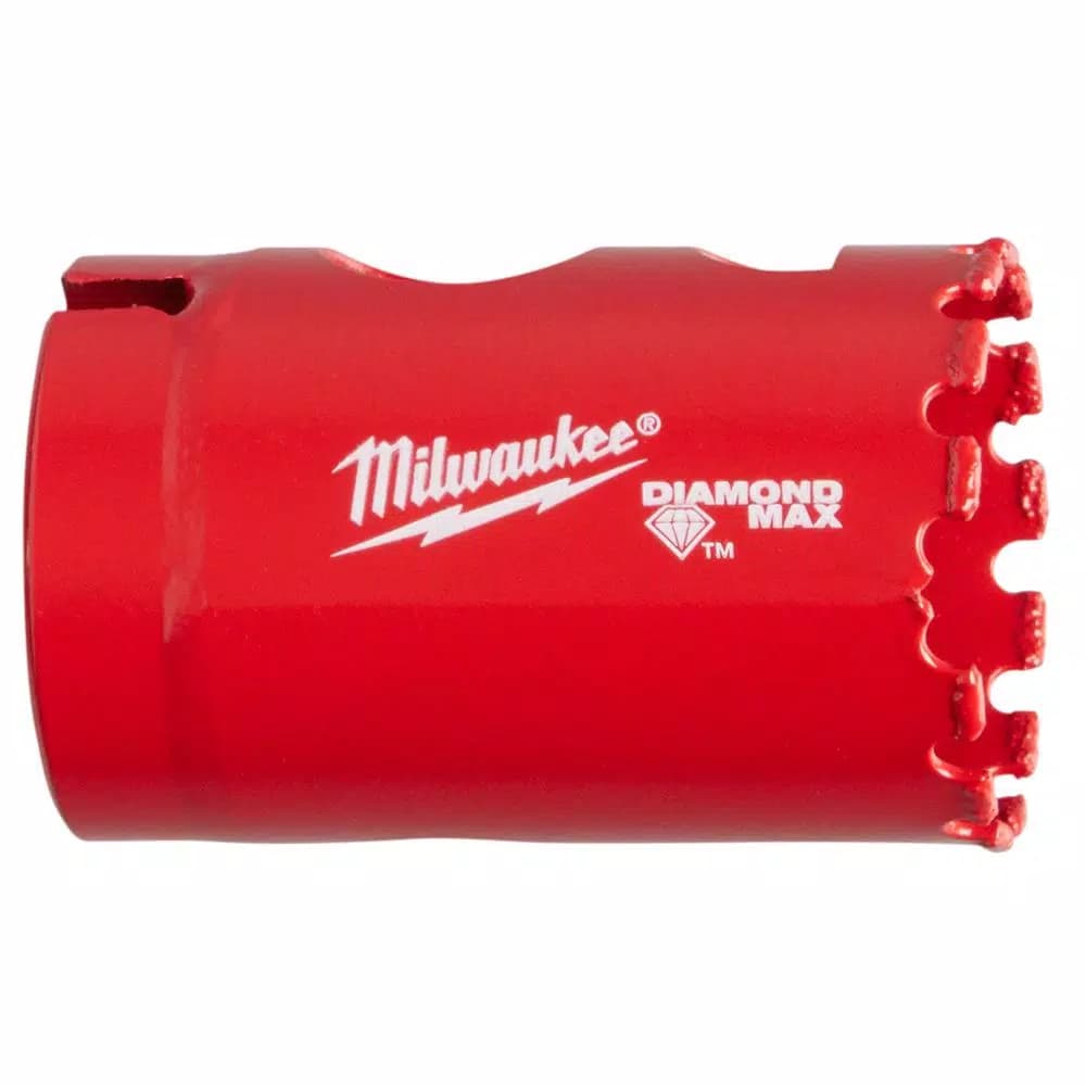 Milwaukee 1-3/8 in. Diamond MAX Hole Saw for Tile, Stone, and Glass