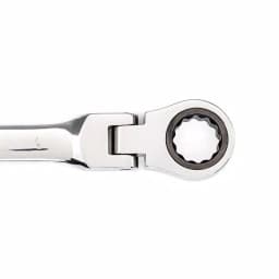 Husky 13 mm Flex Head Ratcheting Combination Wrench, 12-Point 72-Tooth thumbnail 3