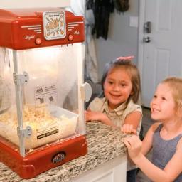Funtime Rock'n Machine 2.5 oz. Red Countertop Hot Oil Popcorn Machine thumbnail 8