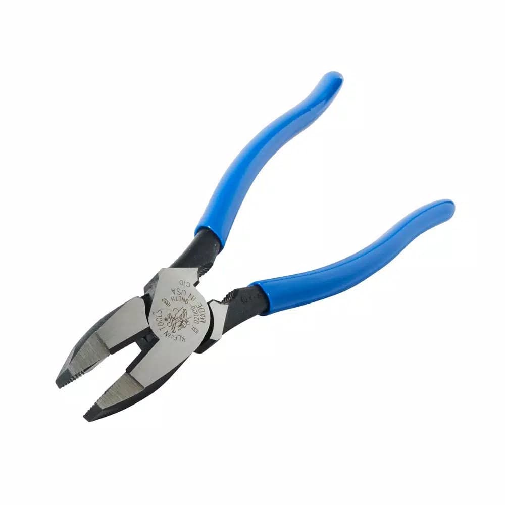 Klein Tools 9 in. 2000 Series High-Leverage Lineman's Side Cutting Pliers