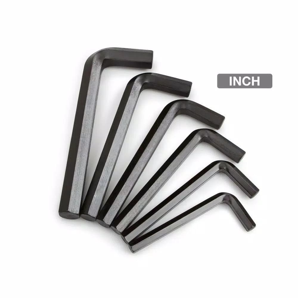 TEKTON 6-Piece Jumbo SAE Hex Key Wrench Set, 3/8 in. to 3/4 in.