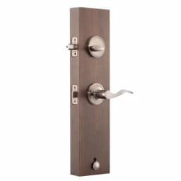 Copper Creek Colonial Handleset with Waverlie Lever Trim, Antique Nickel thumbnail 4