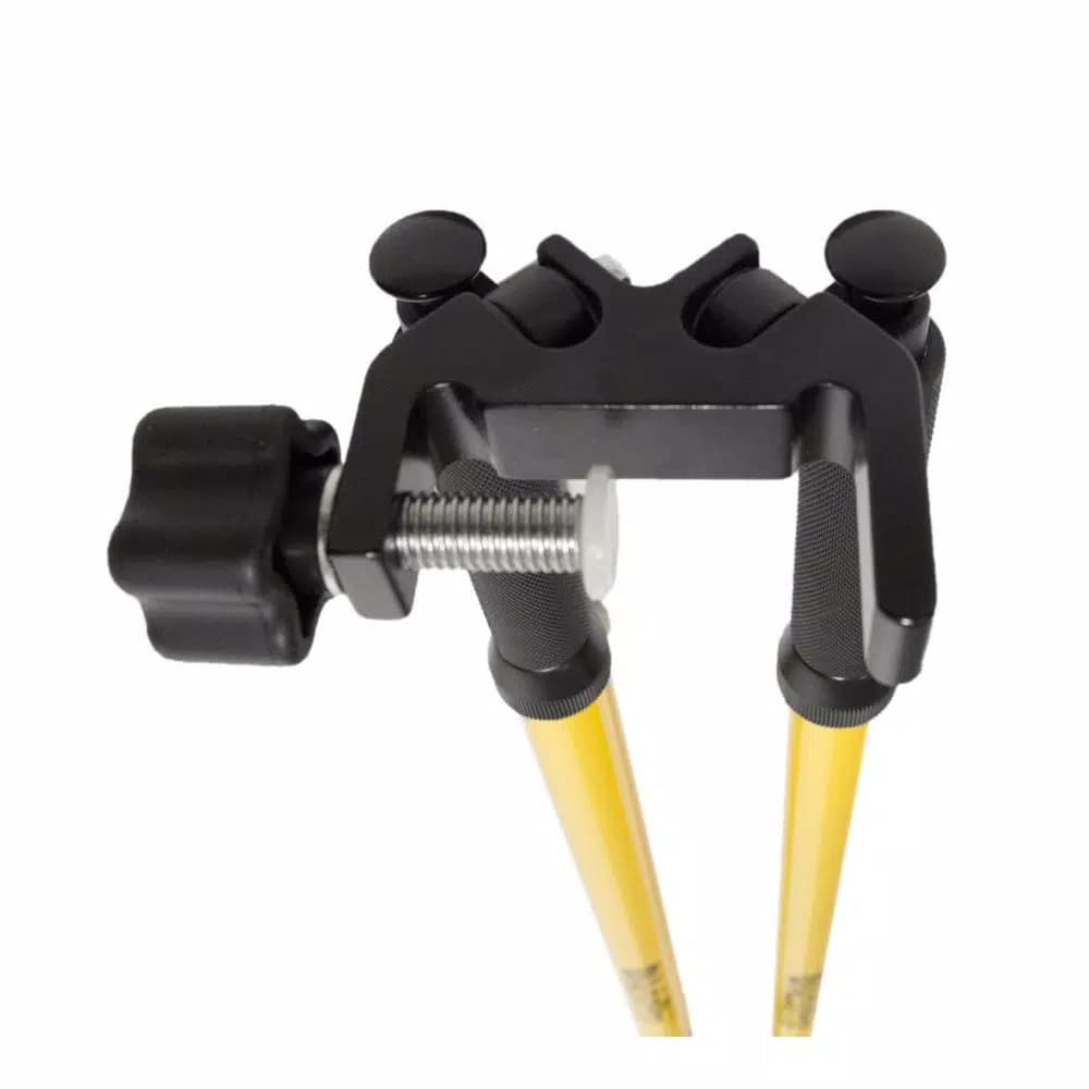 AdirPro Aluminum Yellow Leveling Rod Bipod with Reinforced Feet