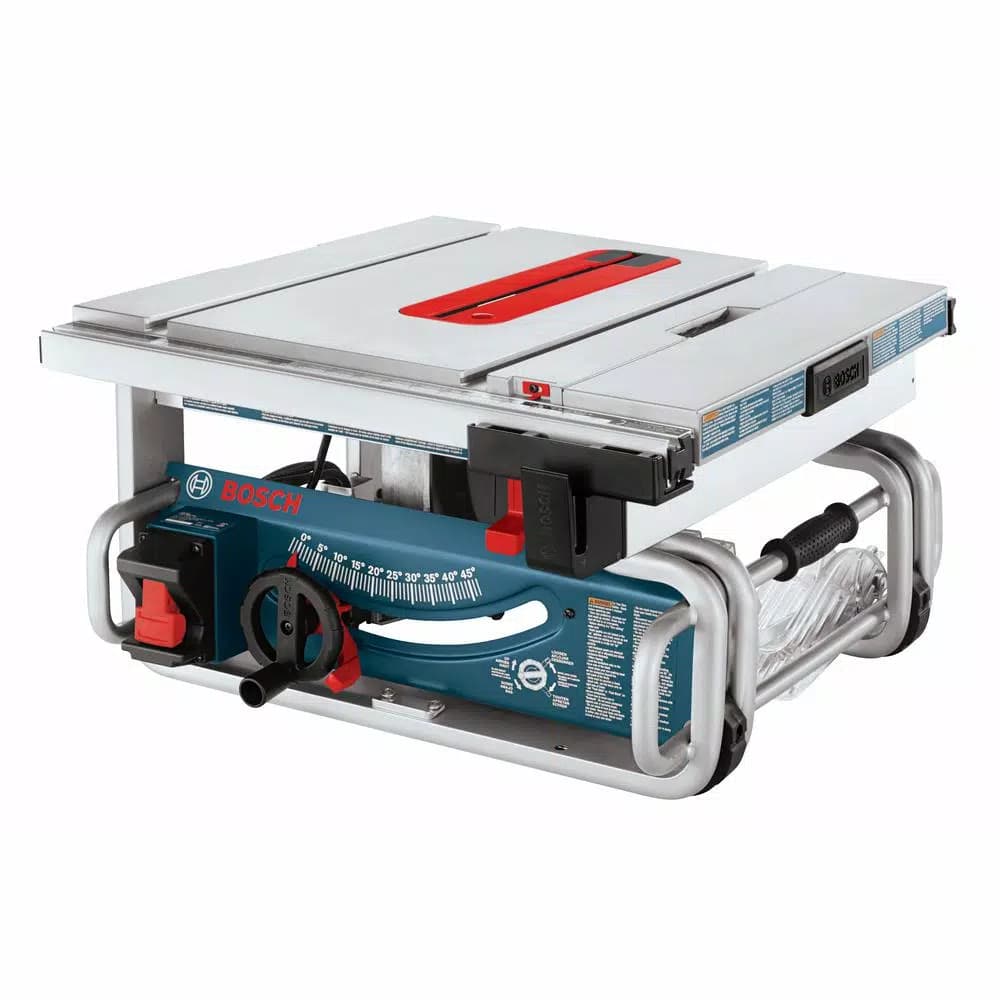 Bosch GTS1031 10 in. Corded Table Saw with 15 Amp Motor and GTA500 Folding Stand Bundle
